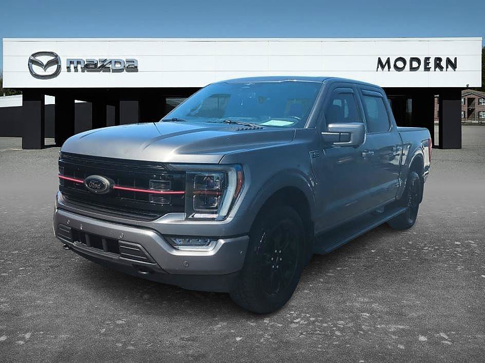 Used 2023 Gray Metallic Ford Platinum image 1