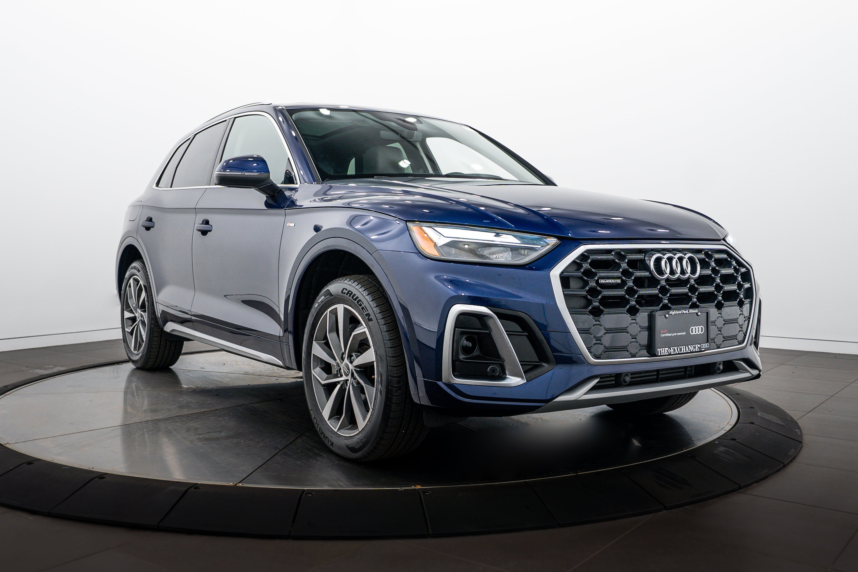 Certified Used 2023 Navarra Blue Metallic Audi S line Premium image 2