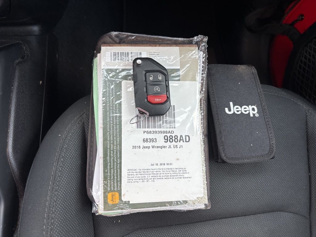 Certified Used 2018 Red Jeep Unlimited Sport S image 18