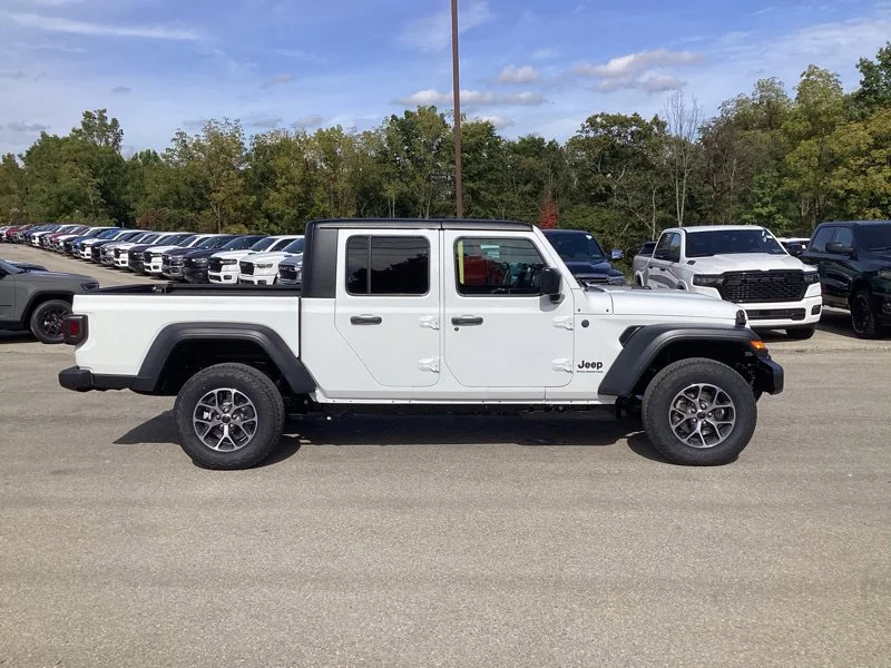 New 2027 Bright White Clearcoat Jeep Sport S image 8