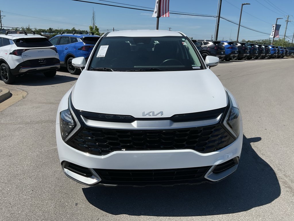 Used 2023 Glacial White Pearl Kia EX image 3