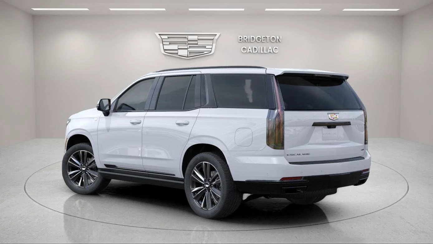 New 2026 Vibrant White Tricoat Cadillac Sport image 6