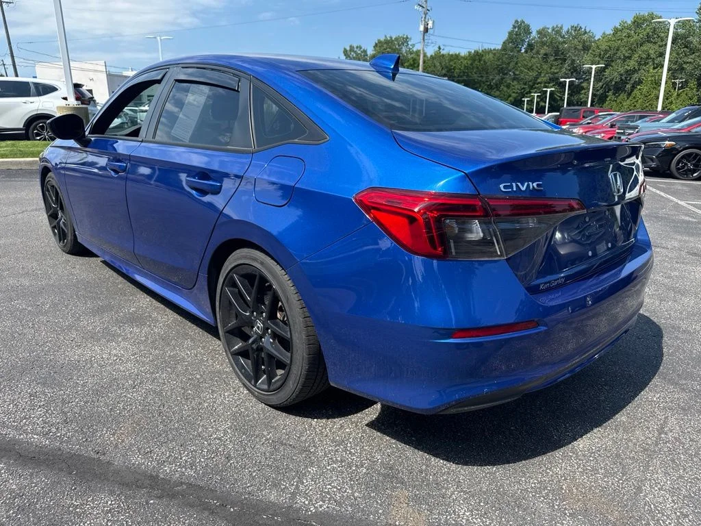 Certified Used 2024 Aegean Blue Metallic Honda 2.0L 4D SPORT image 4