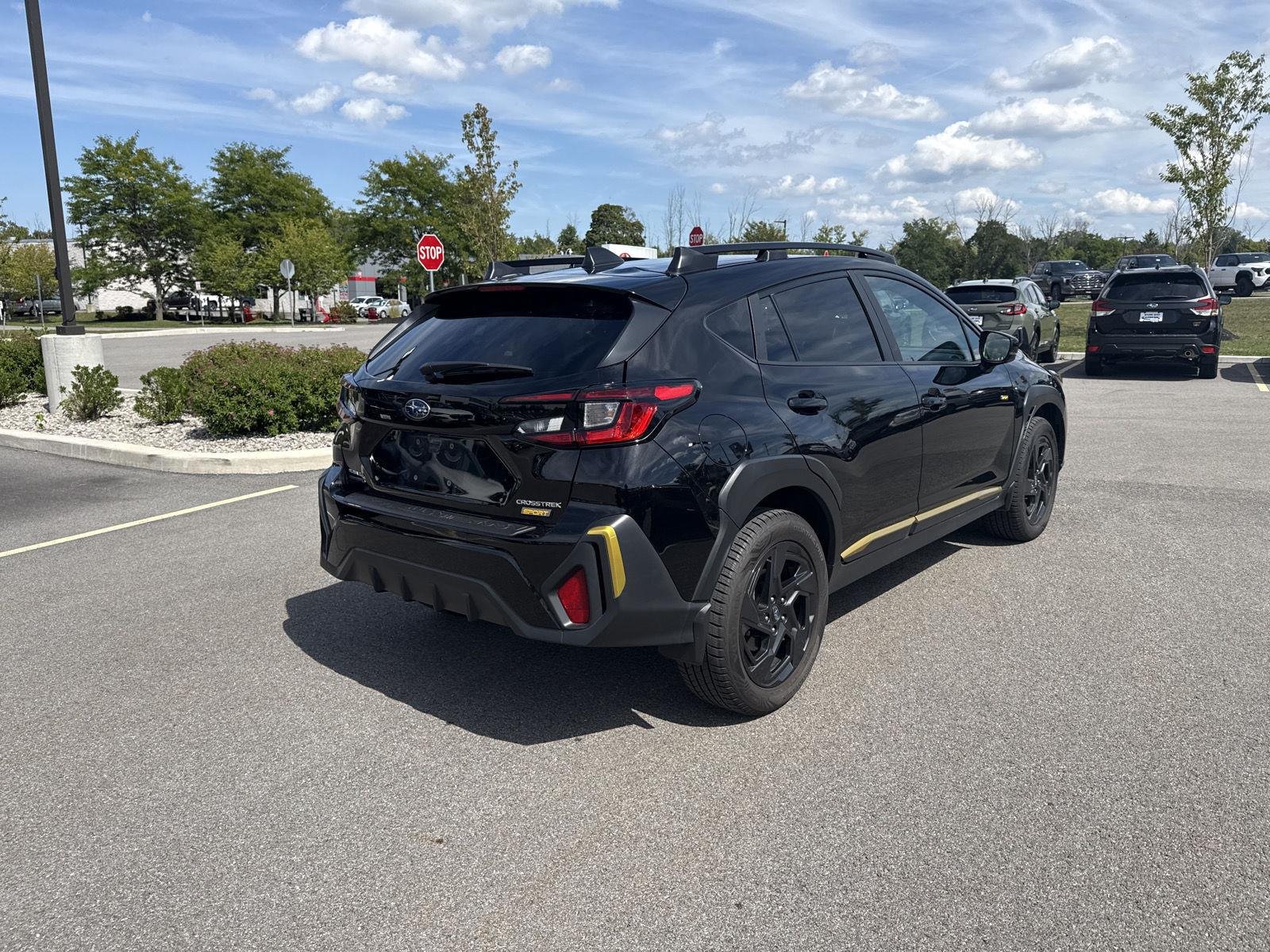 Used 2024 Crystal Black Silica Subaru Sport image 4