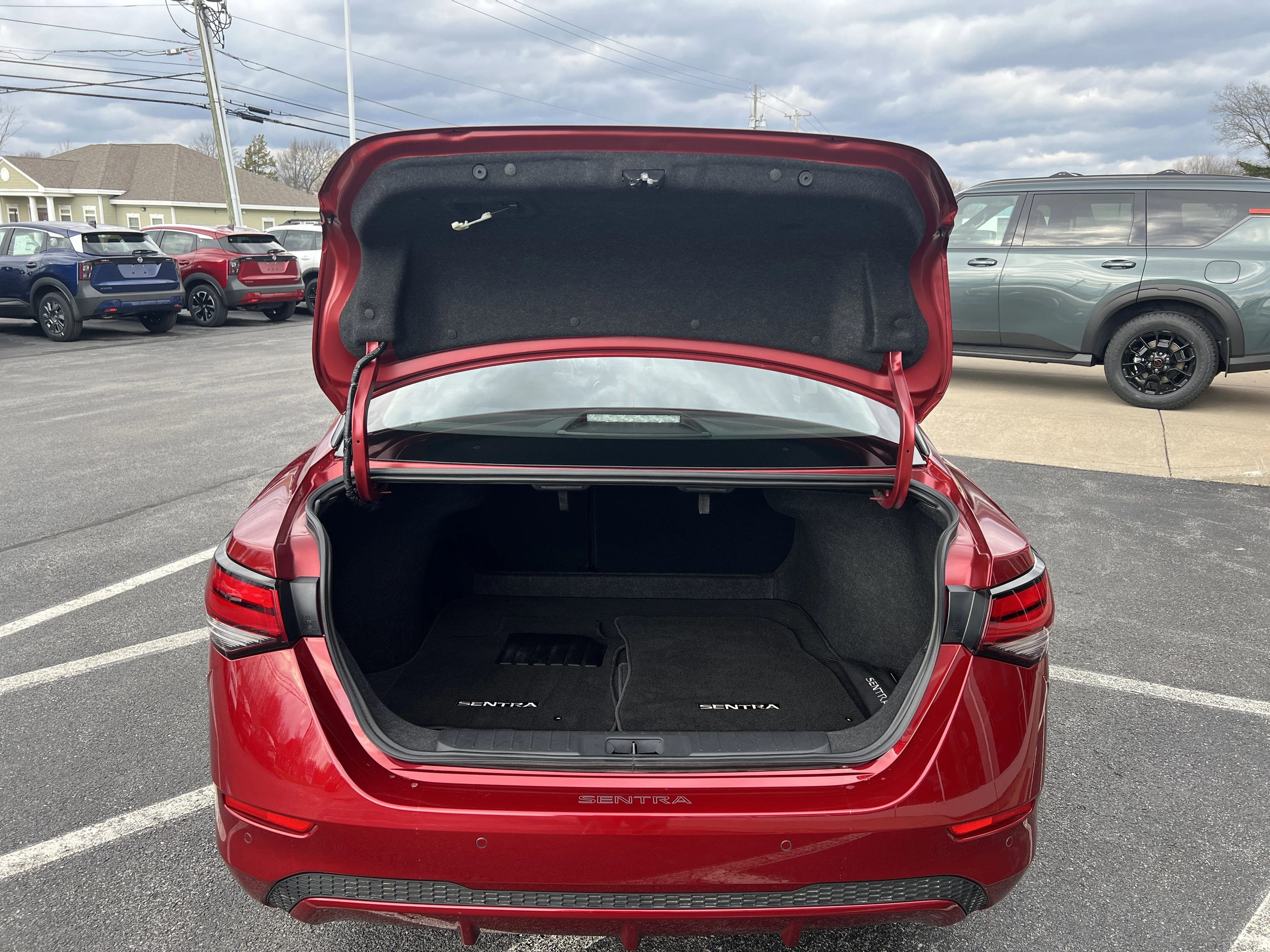 Certified Used 2025 Scarlet Ember Tintcoat Nissan SV image 9