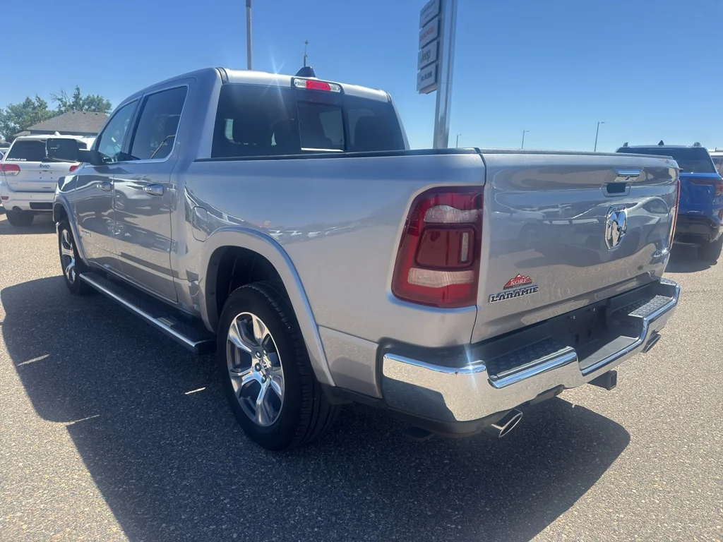 Used 2022 Billet Silver Metallic Clearcoat Ram Laramie image 7