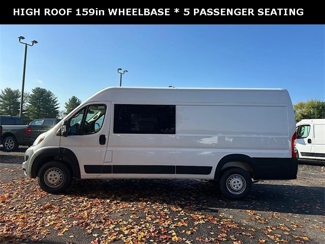 New 2025 Bright White Clearcoat RAM High Roof image 5