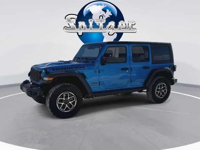 Used 2024 Blue Jeep Rubicon image 4