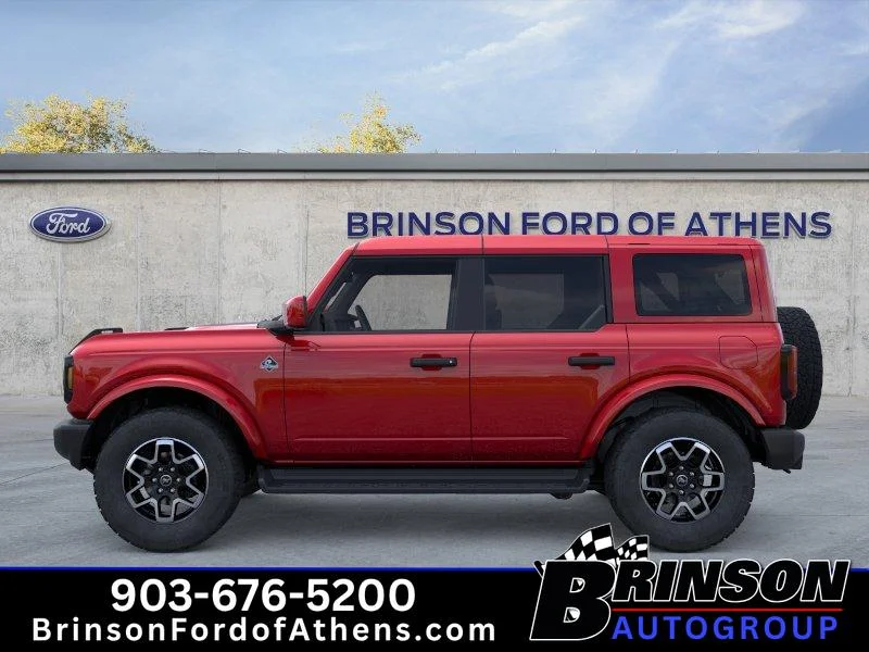 New 2026 Ruby Red Metallic Tinted Clearcoat Ford Outer Banks® image 3