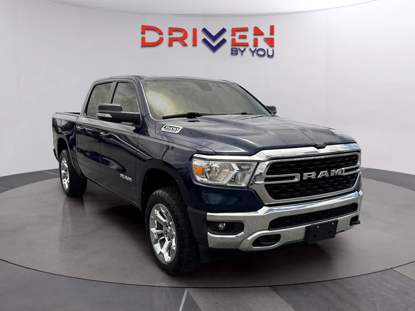 Used 2022 Patriot Blue Pearlcoat Ram Big Horn image 8