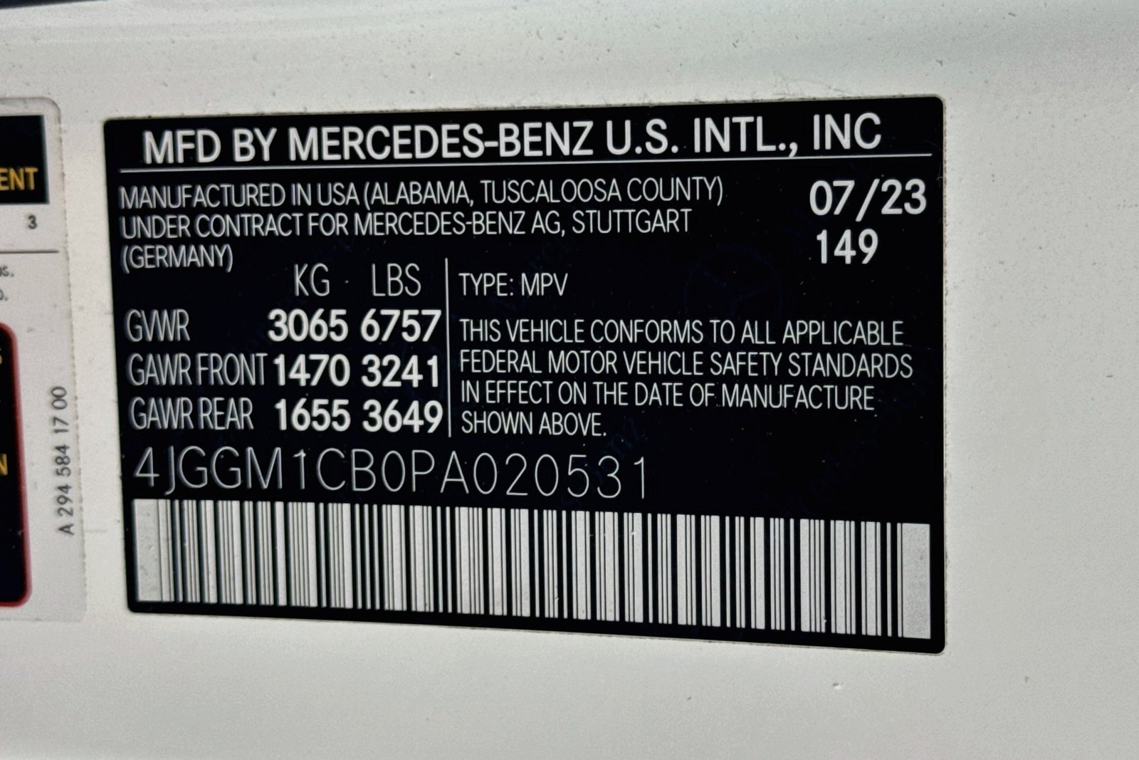 Certified Used 2023 Polar White Mercedes-Benz EQE 350 image 30