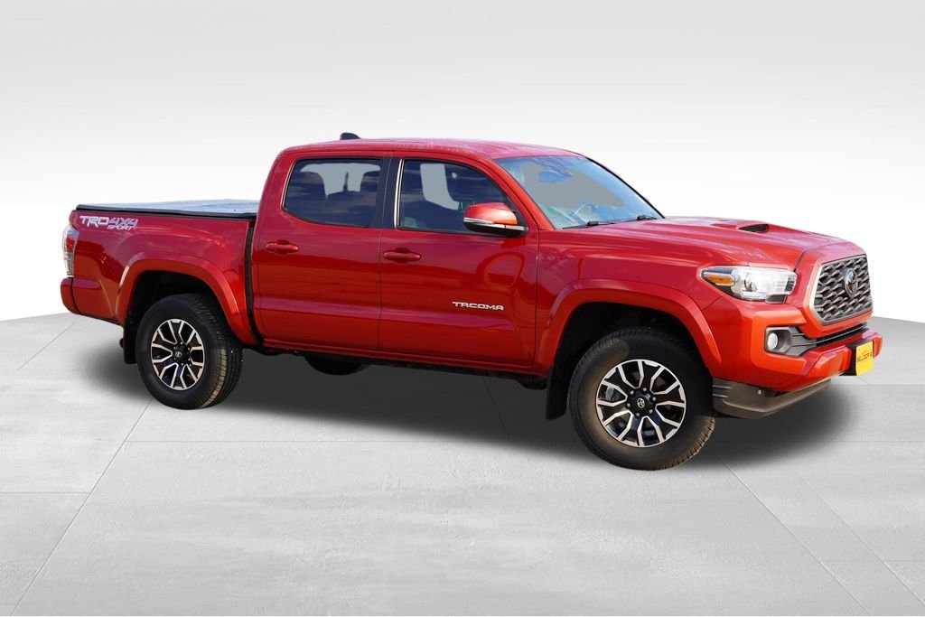 Used 2022 Barcelona Red Metallic Toyota TRD Sport image 2