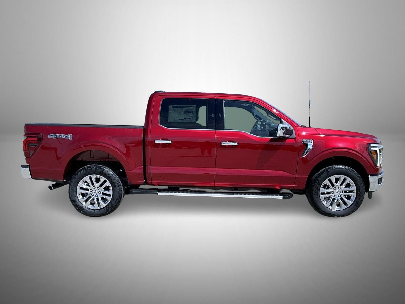 New 2026 Ruby Red Metallic Tinted Clearcoat Ford Lariat image 4