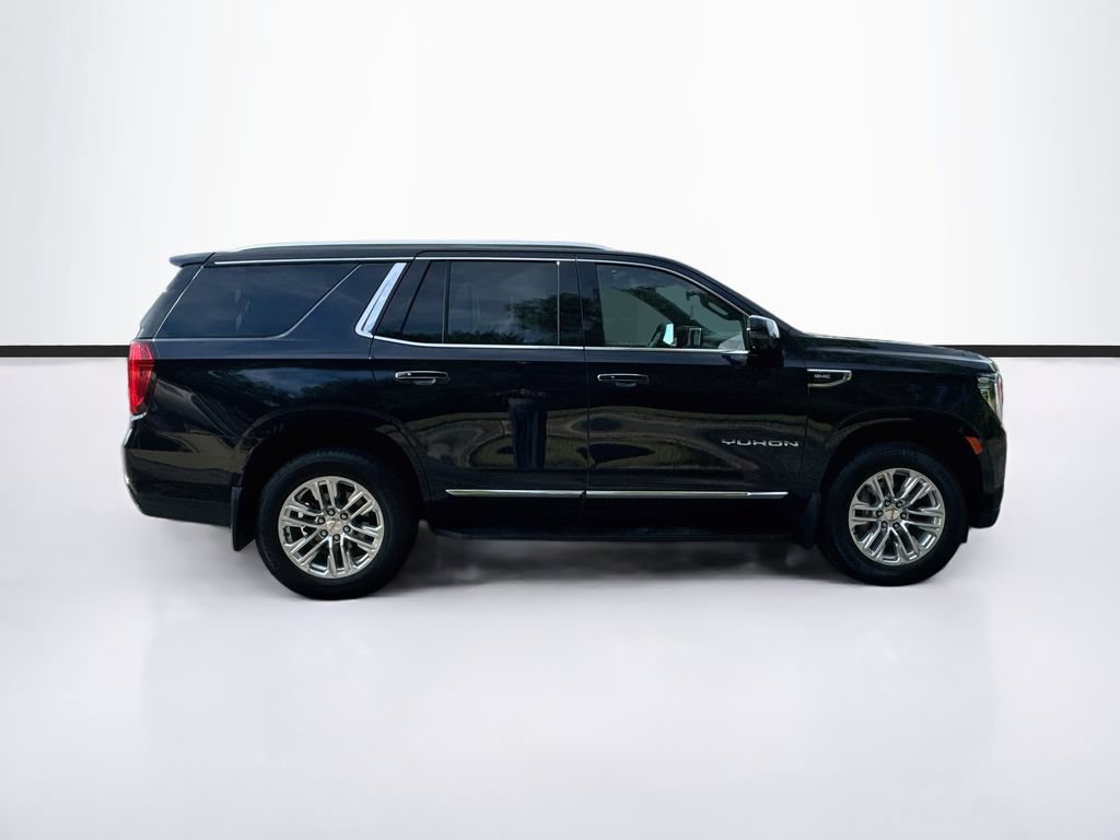 Used 2022 MIDNIGHT BLUE METALLIC GMC SLT image 4