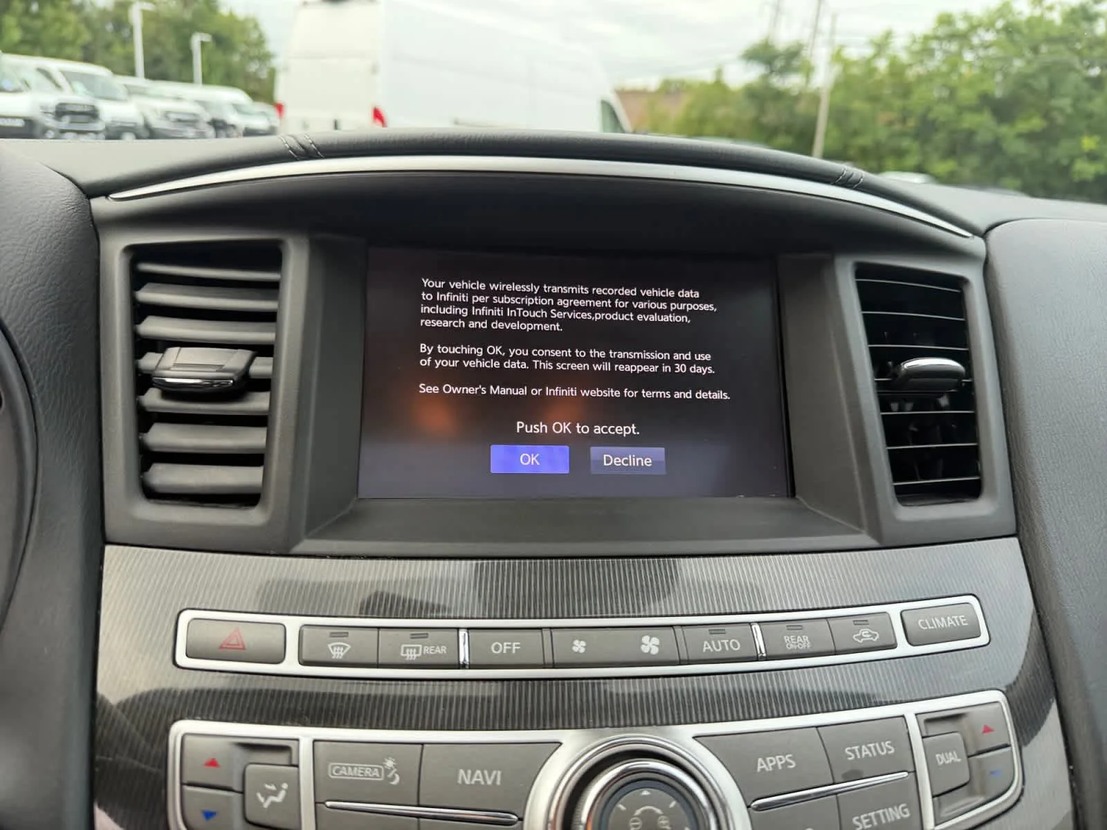 Used 2019 Black Obsidian INFINITI PURE image 27