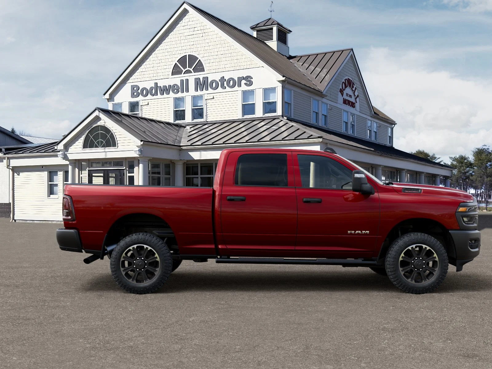 New 2026 Molten Red Pearlcoat RAM Warlock Crew Cab 4x4 6