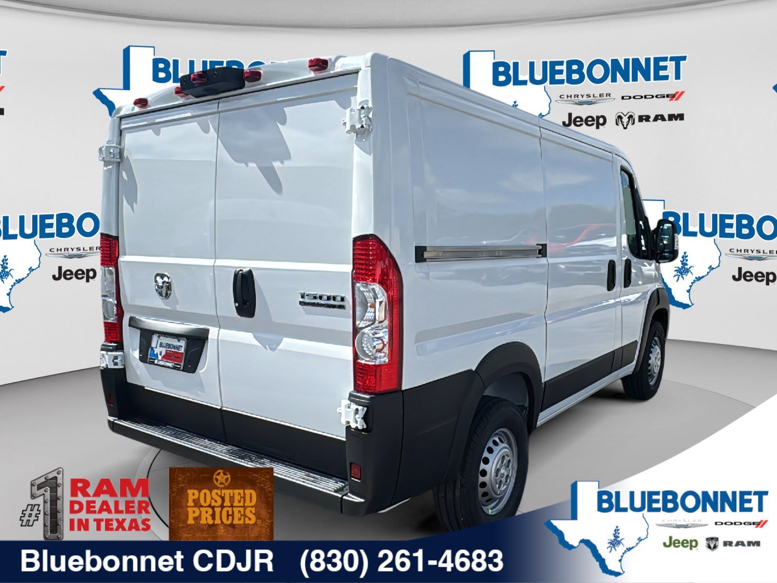 New 2026 Bright White Clear-Coat Exterior Paint RAM Tradesman image 5