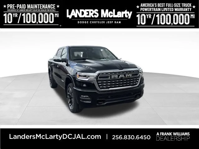 New 2026 Diamond Black Crystal Pearl-Coat Exterior Paint RAM Limited image 1