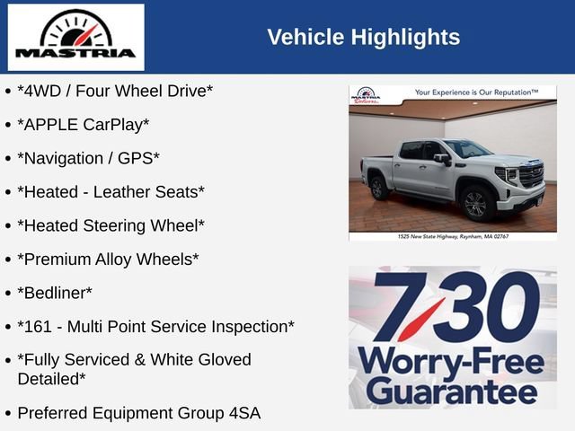 Used 2025 Summit White GMC SLT image 13