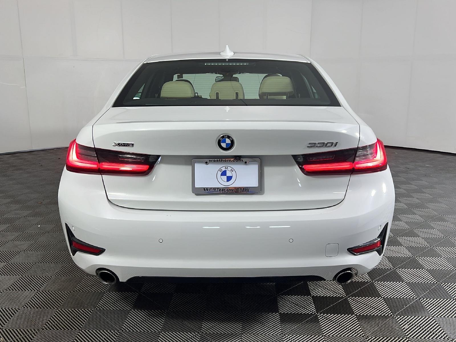 Used 2021 Alpine White BMW 330i xDrive image 6
