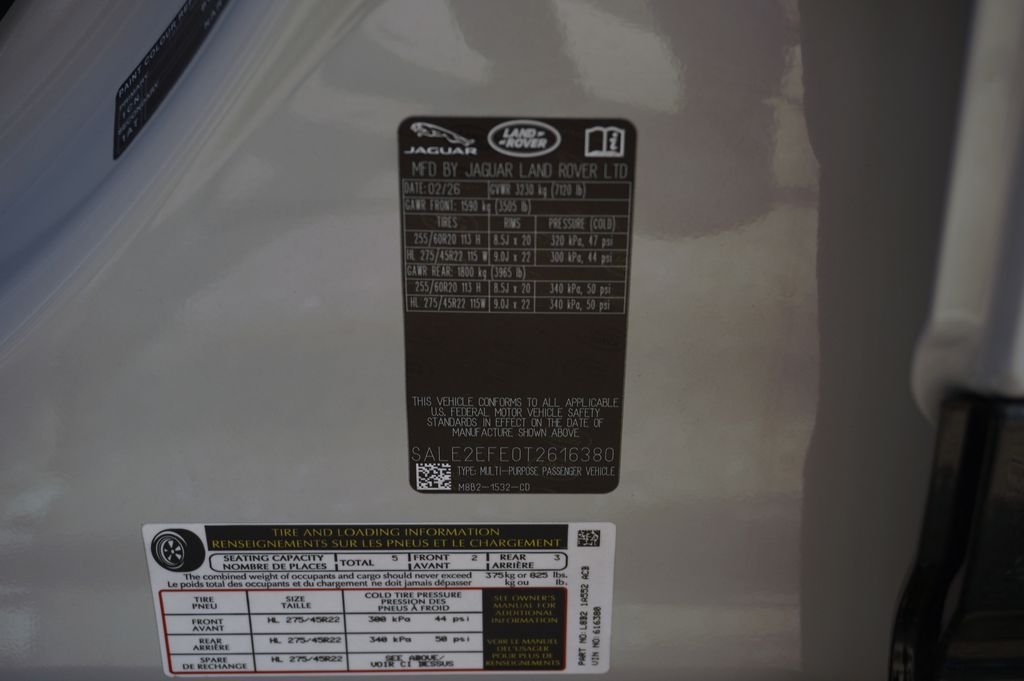 New 2026 Borasco Grey Land Rover X-Dynamic SE image 33