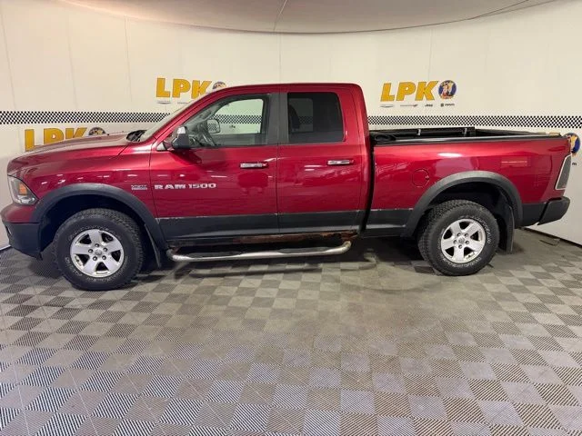 Used 2011 Flame Red Clearcoat Ram SLT image 6
