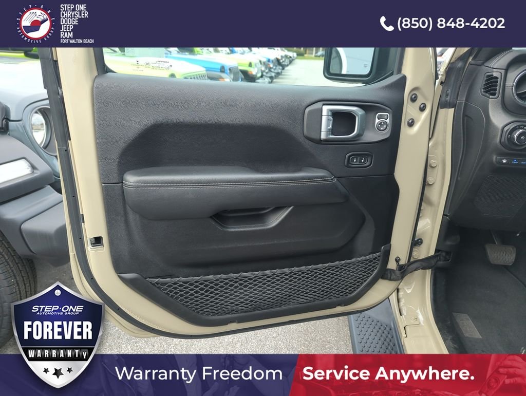 Used 2022 Beige Jeep Unlimited Sahara 4xe image 17