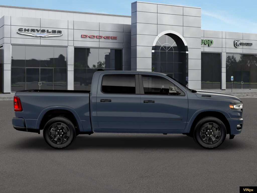 New 2026 Forged Blue Metallic Exterior Paint RAM Big Horn Night Edition image 8