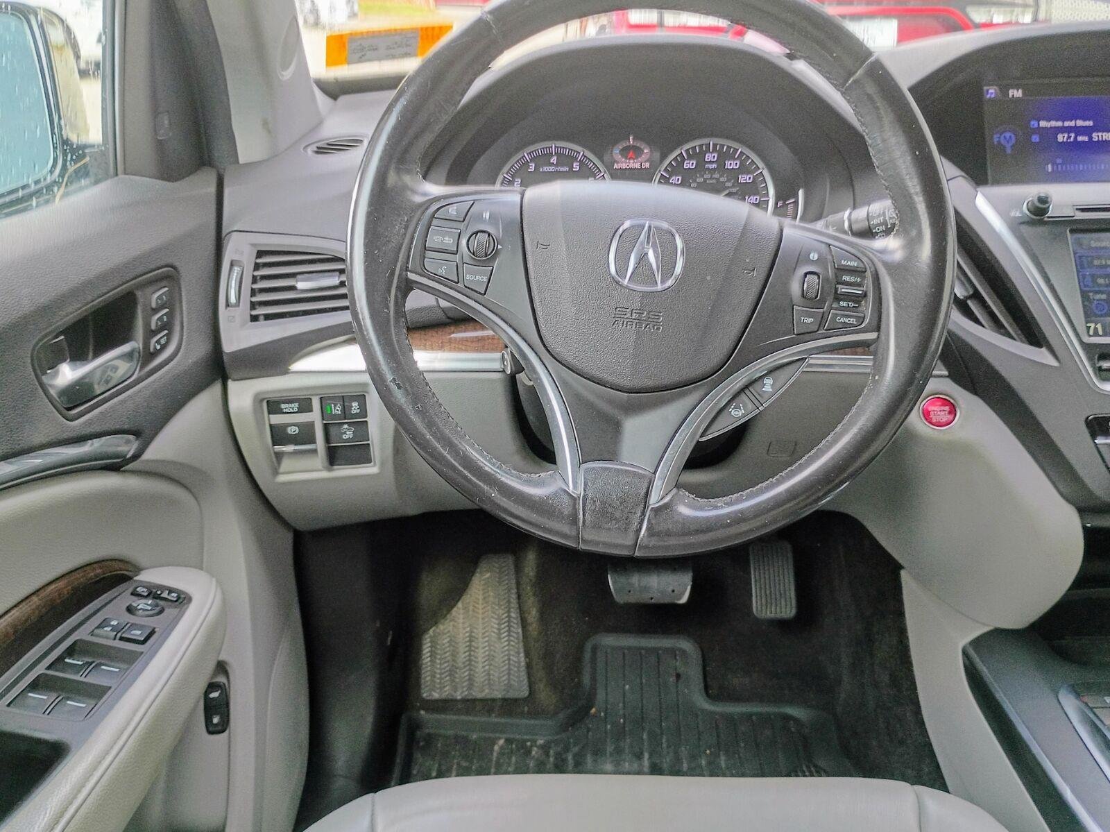 Used 2017 Fathom Blue Pearl Acura w/Technology Pkg image 8