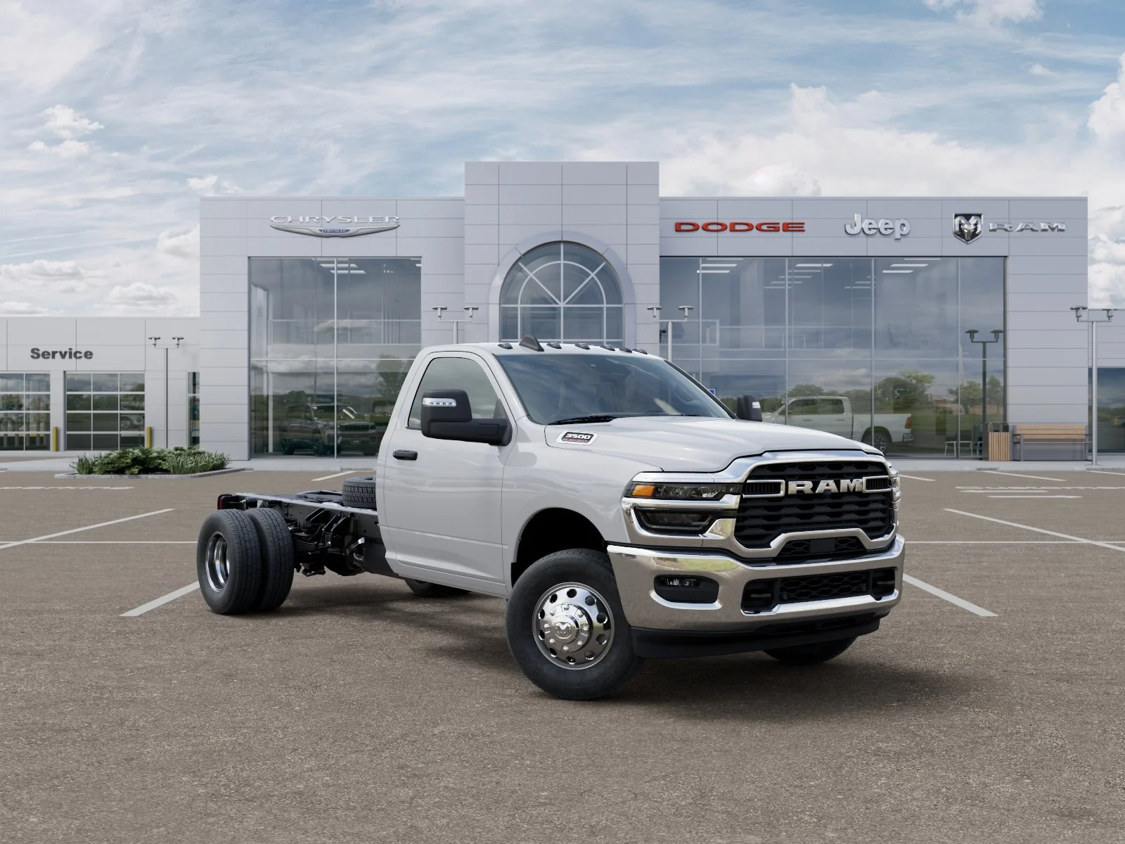 New 2026 Bright White Clear-Coat Exterior Paint RAM Tradesman image 33