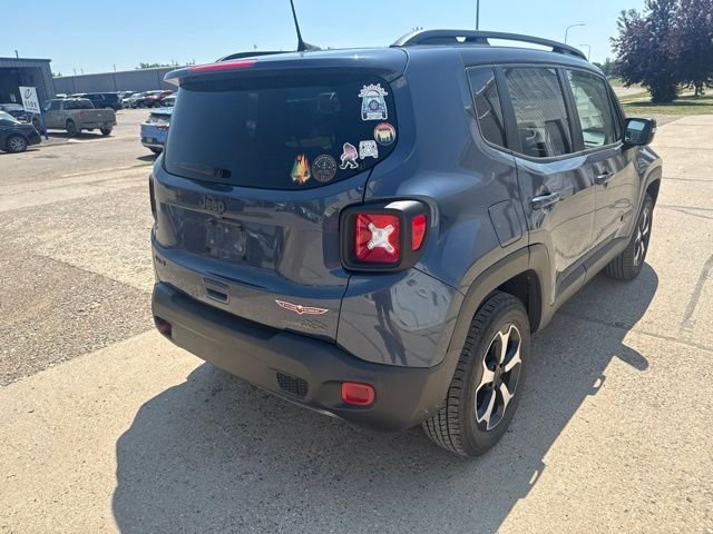Used 2021 Blue Jeep Trailhawk image 10