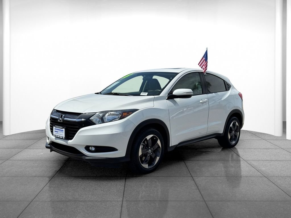 Used 2018 Honda HR-V EX with VIN 3CZRU5H53JM700550 for sale in Moreno Valley, CA