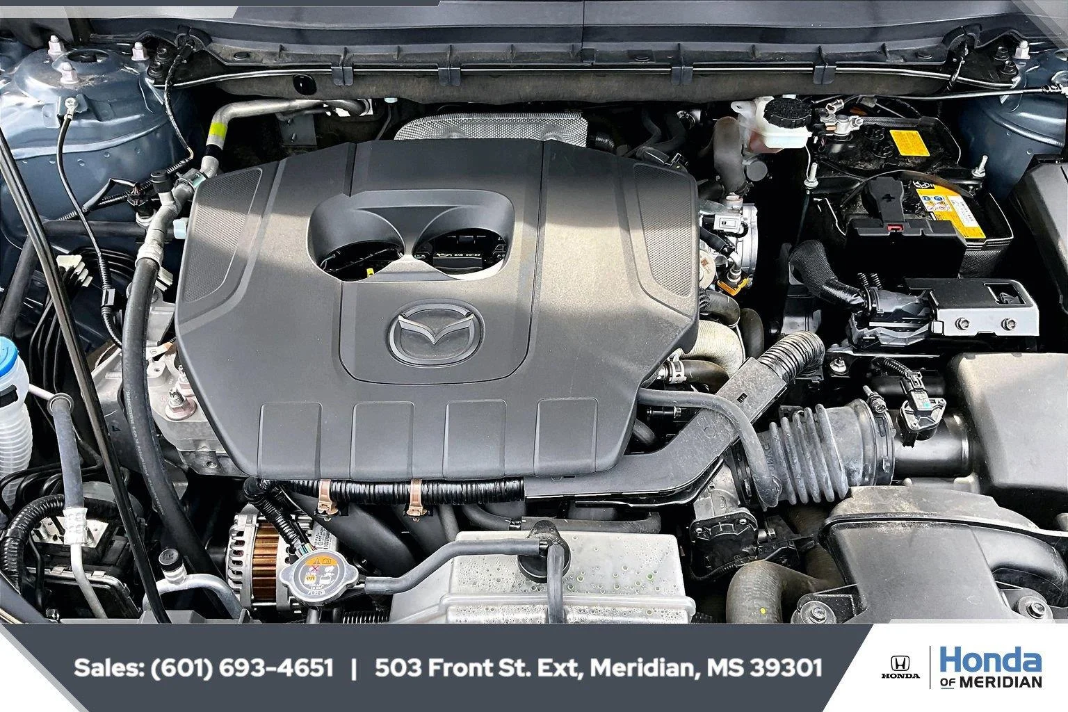Used 2025 Polymetal Gray Metallic Mazda 2.5 S Carbon Edition image 8