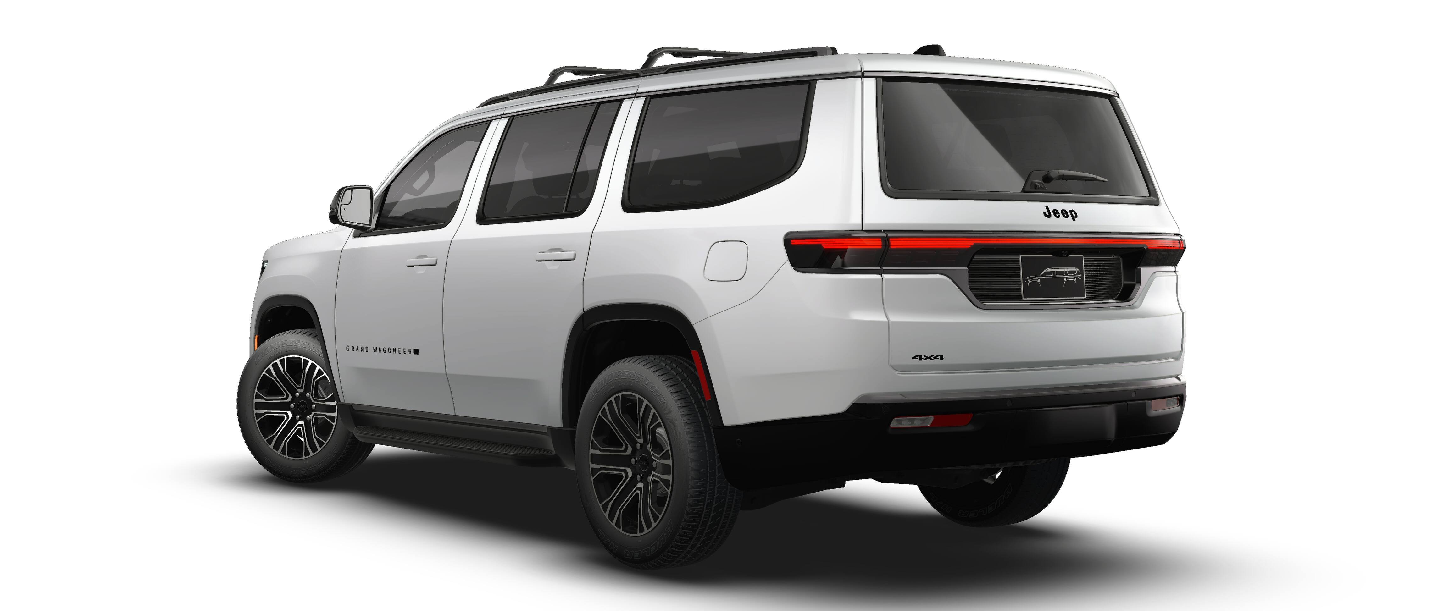 New 2026 Bright White Clear-Coat Exterior Paint Jeep Grand Wagoneer image 14