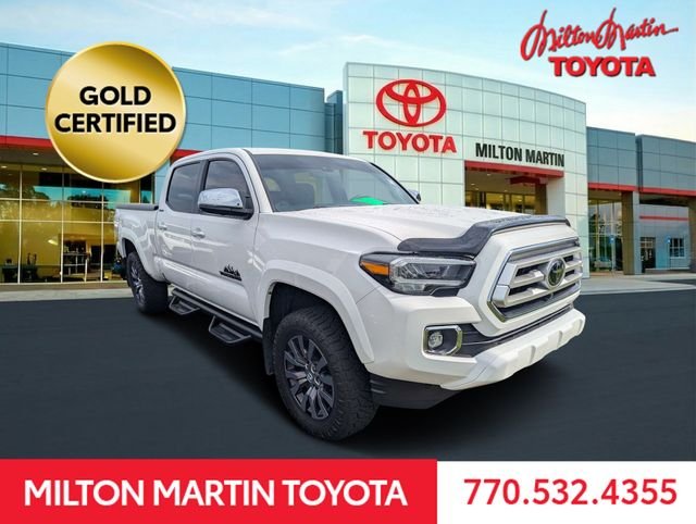 Certified Used 2022 White Toyota Limited image 1