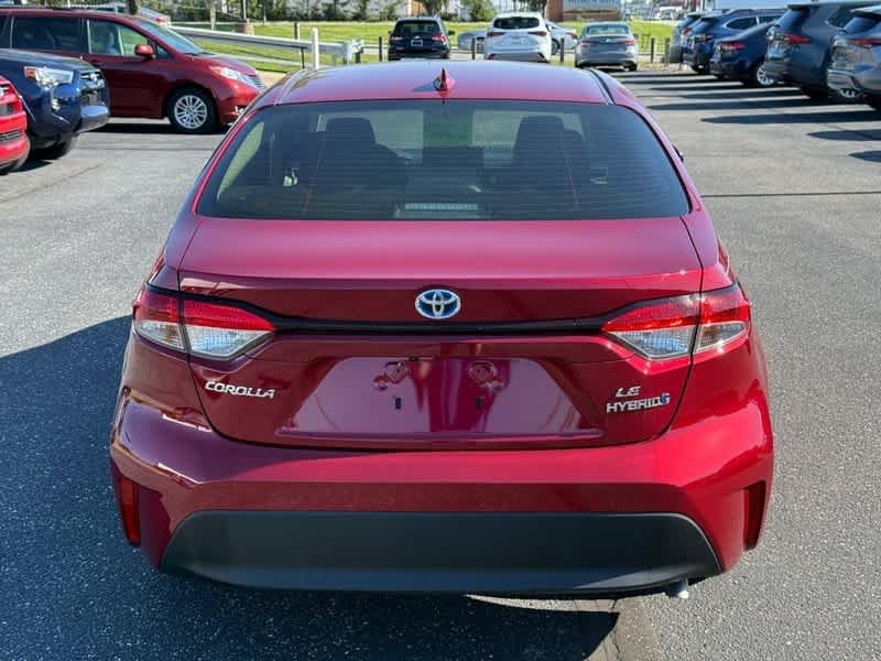 Used 2023 Ruby Flare Pearl Toyota Hybrid LE image 4