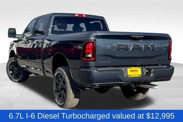 New 2026 Forged Blue Metallic Exterior Paint RAM Big Horn image 3