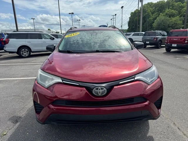 Used 2018 Red Toyota LE image 2