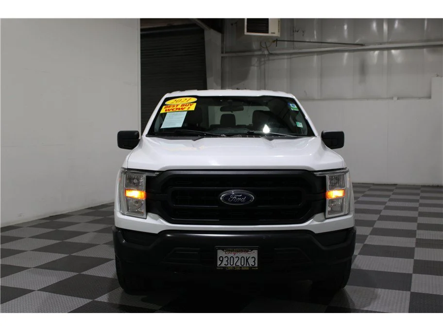 Used 2021 White Ford XL Pickup 4D 6 1/2 ft image 2