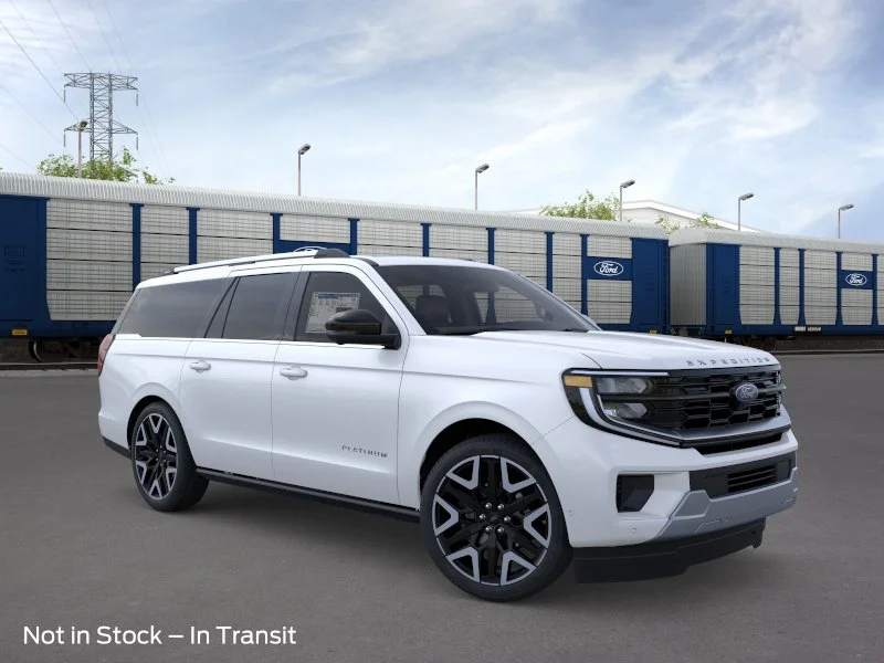 New 2026 Star White Metallic Tri-Coat Ford MAX Platinum® image 7