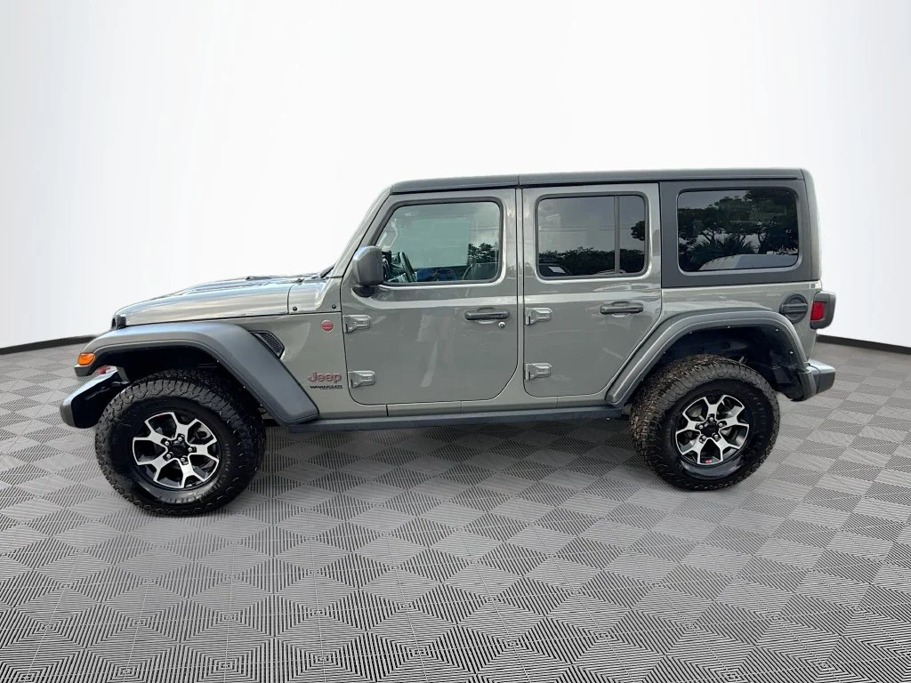 Used 2022 Gray Jeep Unlimited Rubicon image 9