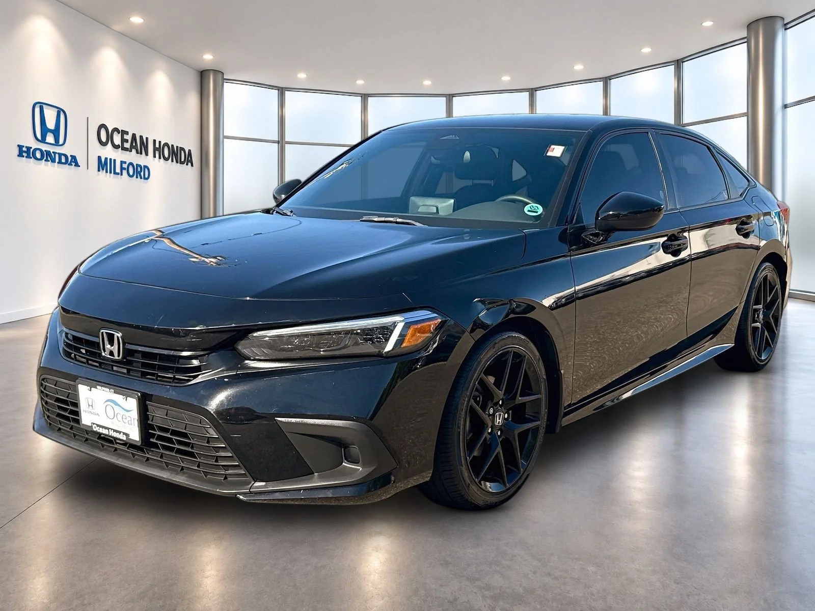 Used 2024 Crystal Black Pearl Honda Sport image 1