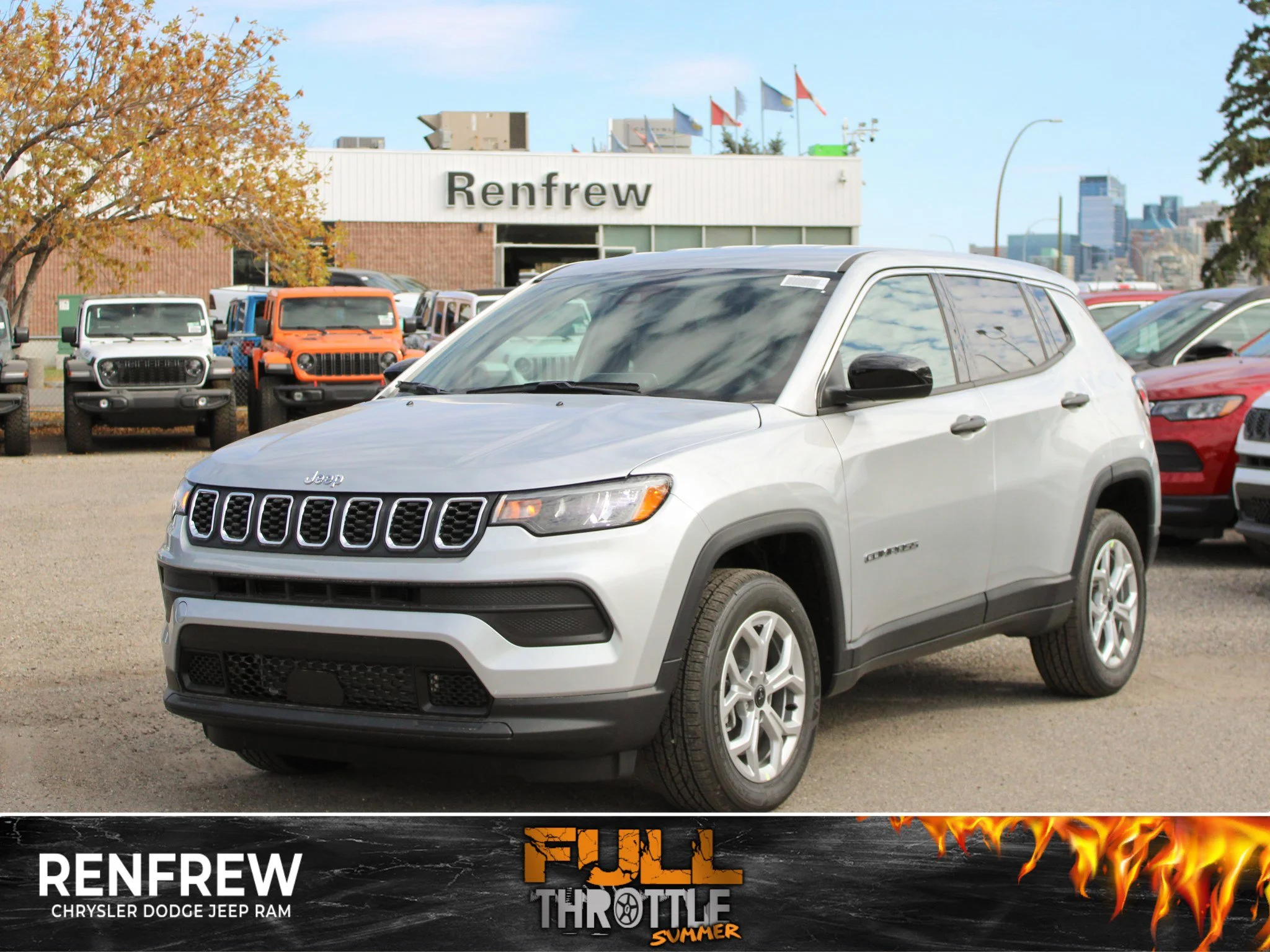New 2026 Silver Jeep Sport* image 1