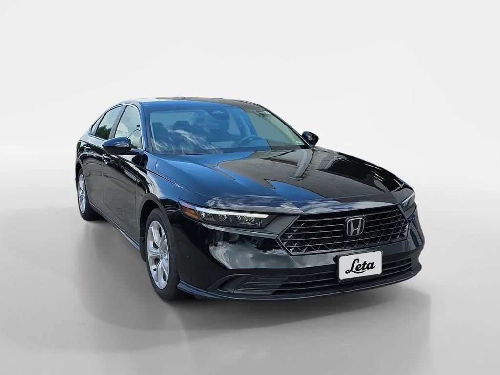 Used 2025 Crystal Black Pearl Honda LX image 2