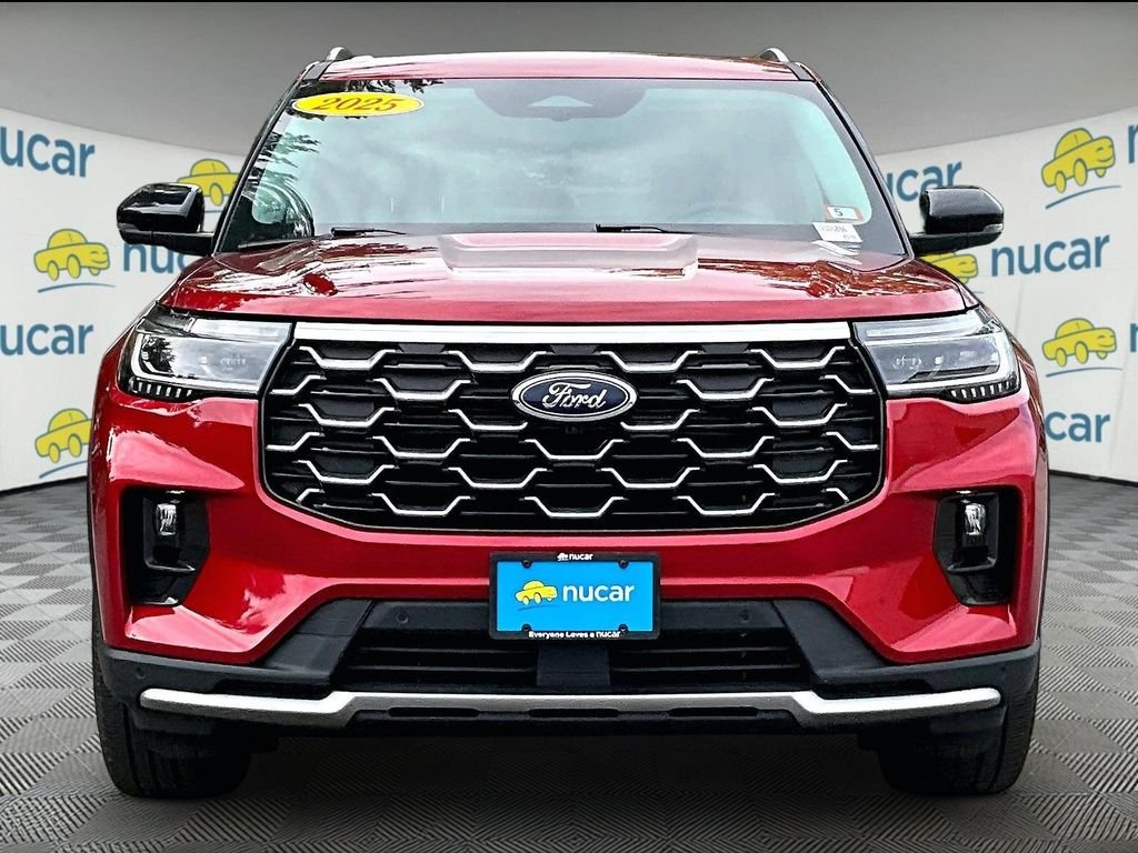 Used 2025 Red Metallic Ford Platinum image 2