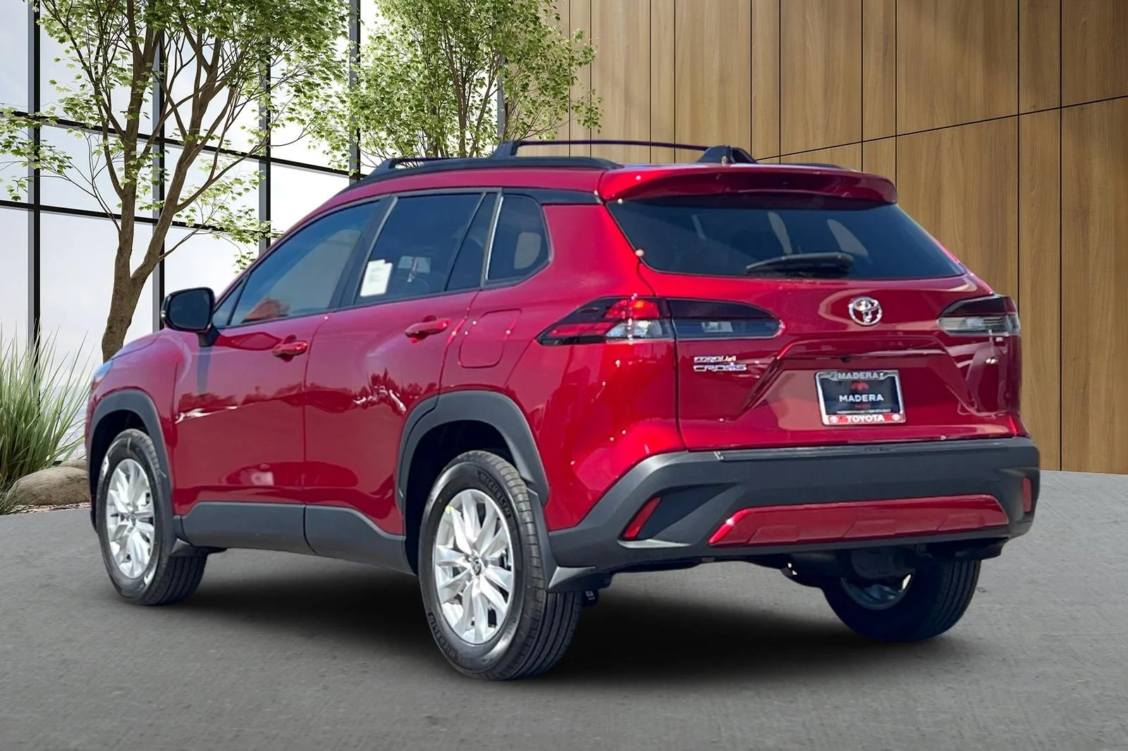 New 2026 Red Toyota LE image 6