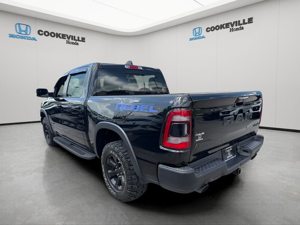 Used 2020 Diamond Black Crystal Pearlcoat Ram Rebel image 6
