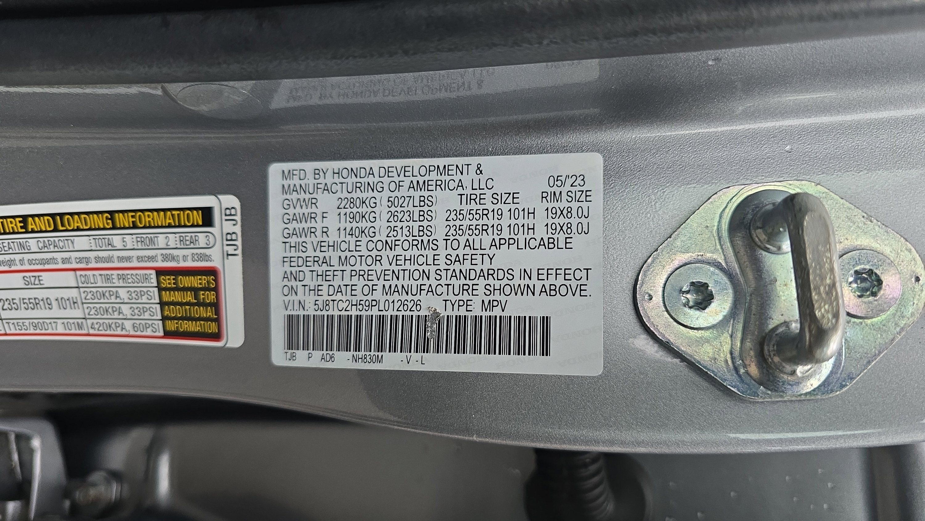 Certified Used 2023 Lunar Silver Metallic Acura SH-AWD w/Technology Package image 31