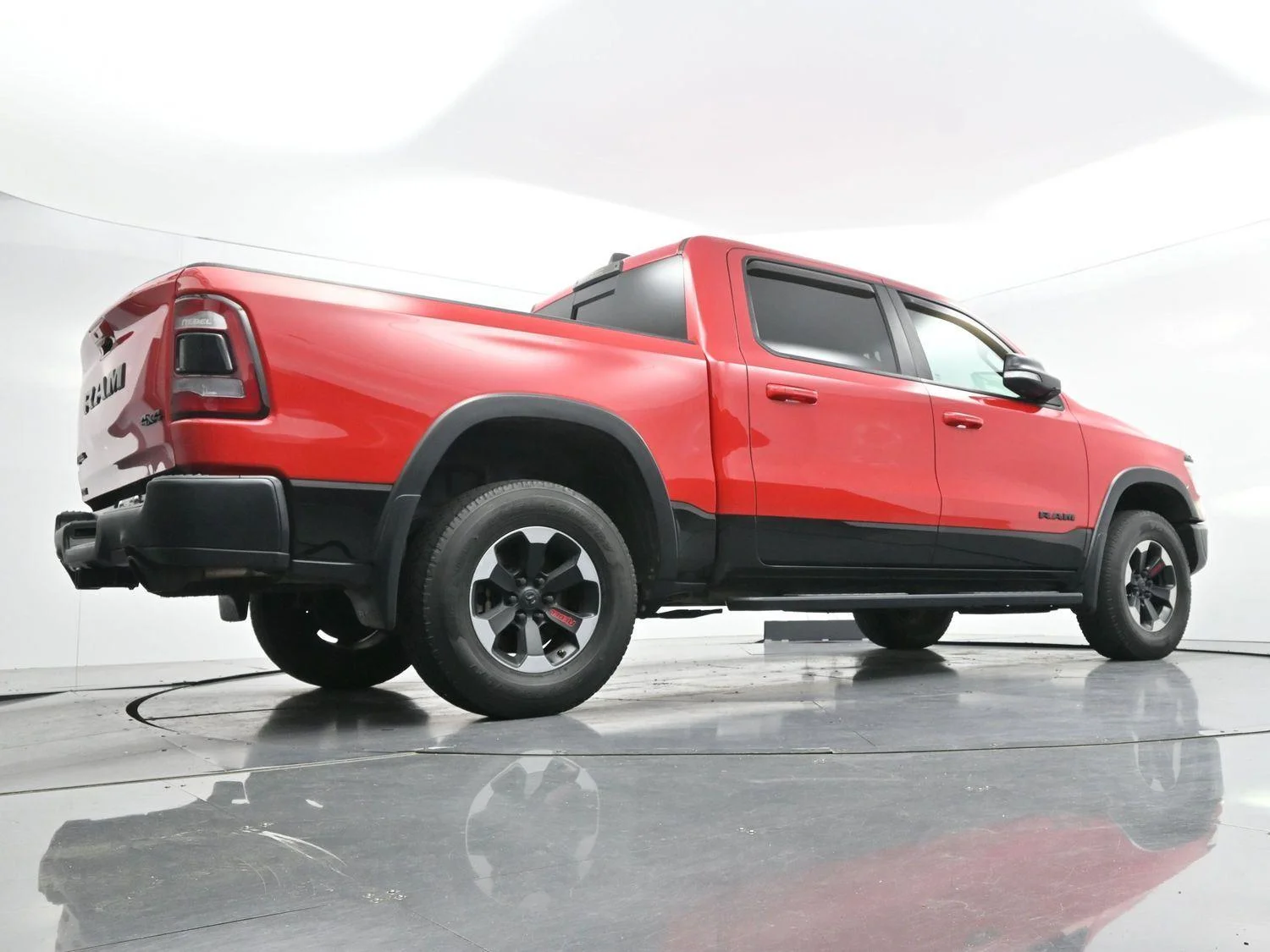 Used 2019 Flame Red Ram Rebel image 47