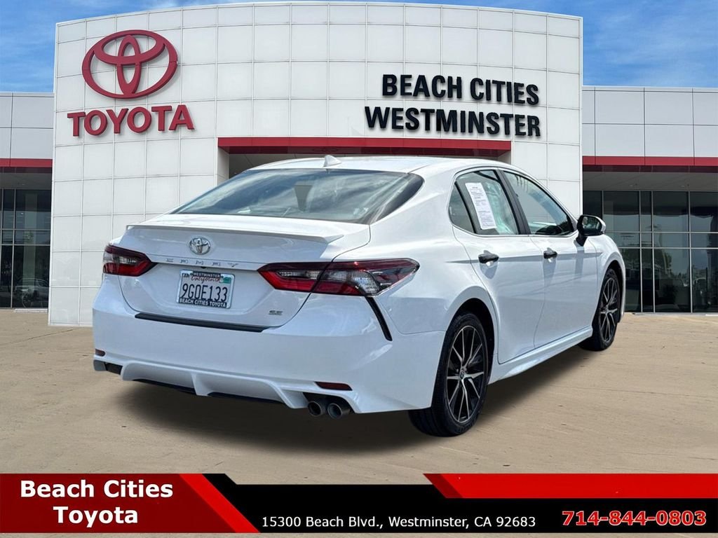 Certified Used 2023 White Toyota SE image 12